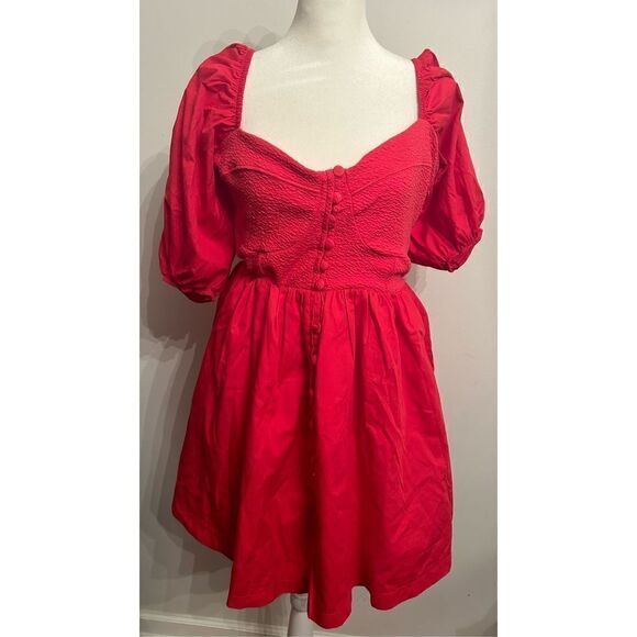 Anthropologie - Maeve Sweetheart Mini Dress size M - Picture 6 of 6